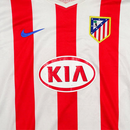 MAILLOT ATHLETICO MADRID 2010/11 DOMICILE KUN AGUERO #10 [XL]