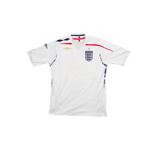 MAILLOT VINTAGE ANGLETERRE, 2007-2009, HOME, L