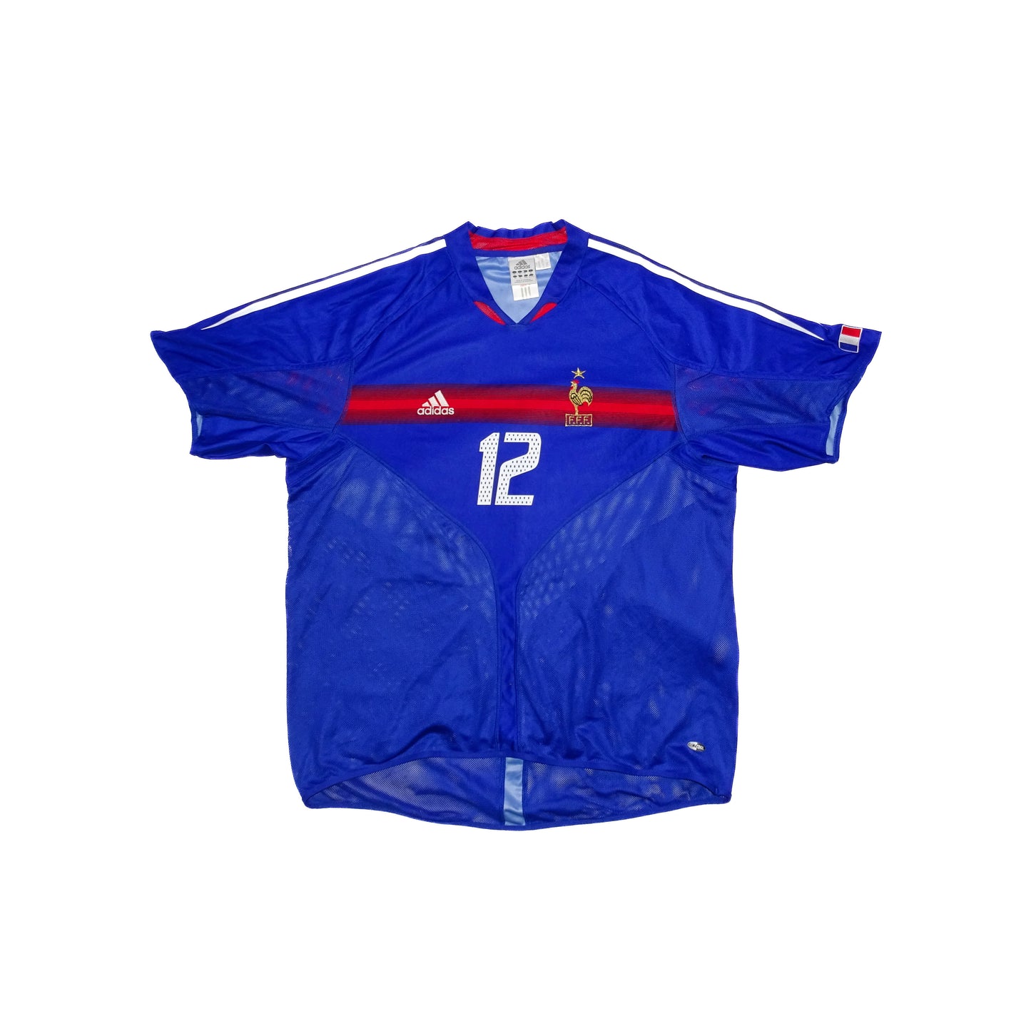 MAILLOT RÉTRO FRANCE 2004, HOME, HENRY #12, XL