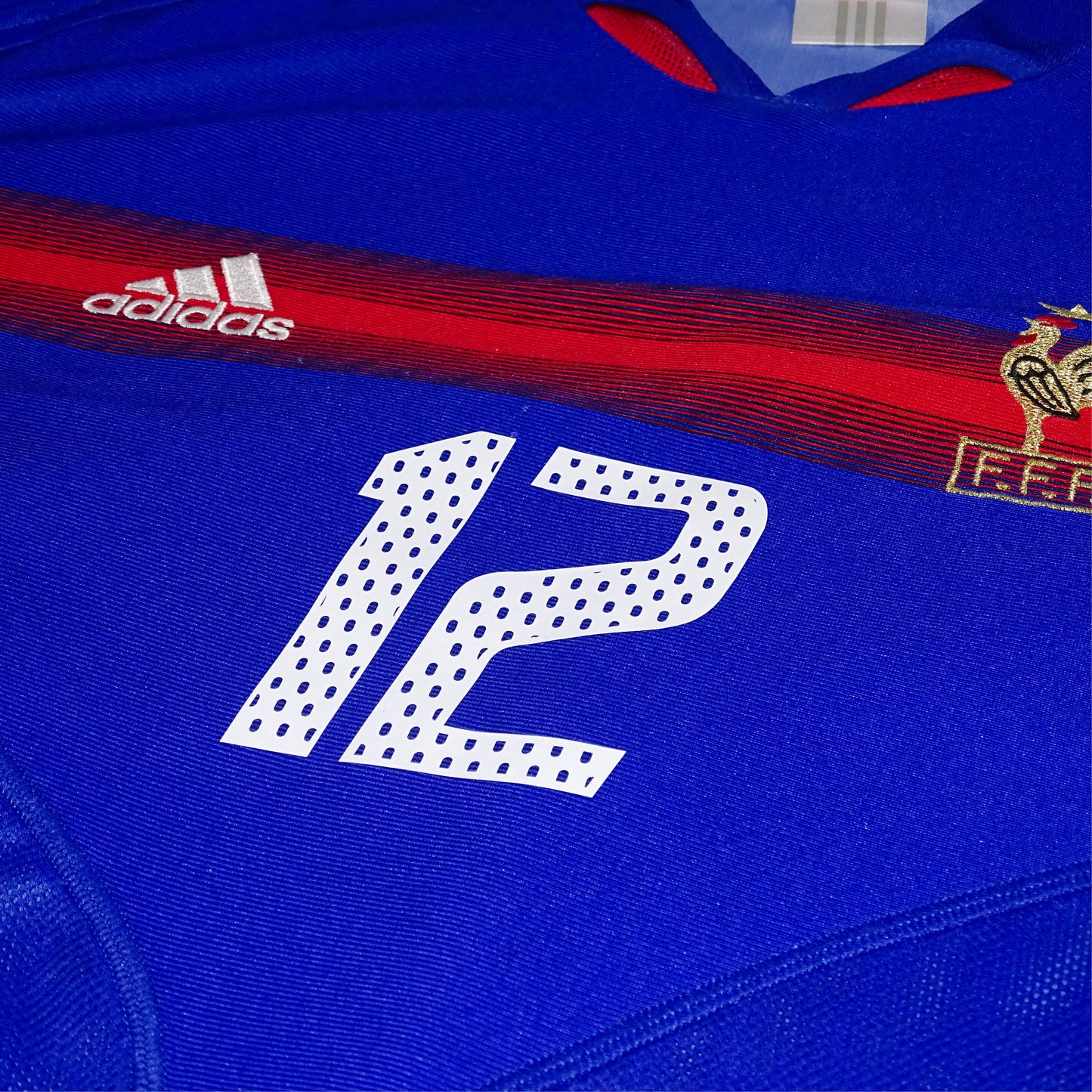 MAILLOT RÉTRO FRANCE 2004, HOME, HENRY #12, XL