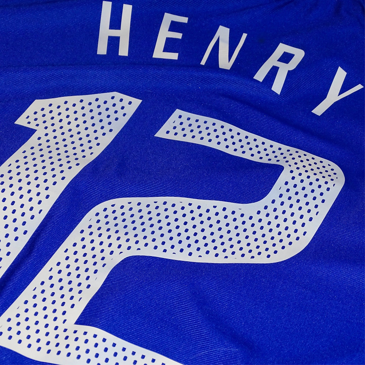 MAILLOT RÉTRO FRANCE 2004, HOME, HENRY #12, XL