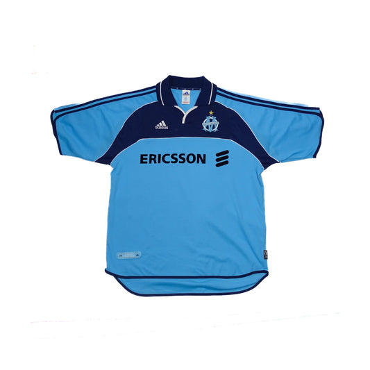 MAILLOT VINTAGE OLYMPIQUE DE MARSEILLE 2000-2001, AWAY, XL