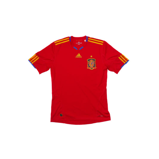 MAILLOT VINTAGE ESPAGNE 2010, HOME, DAVID VILLA #7, M