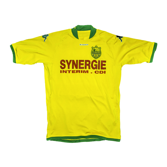 Maillot domicile du FC Nantes, saison 2008-2009. Très bon état.